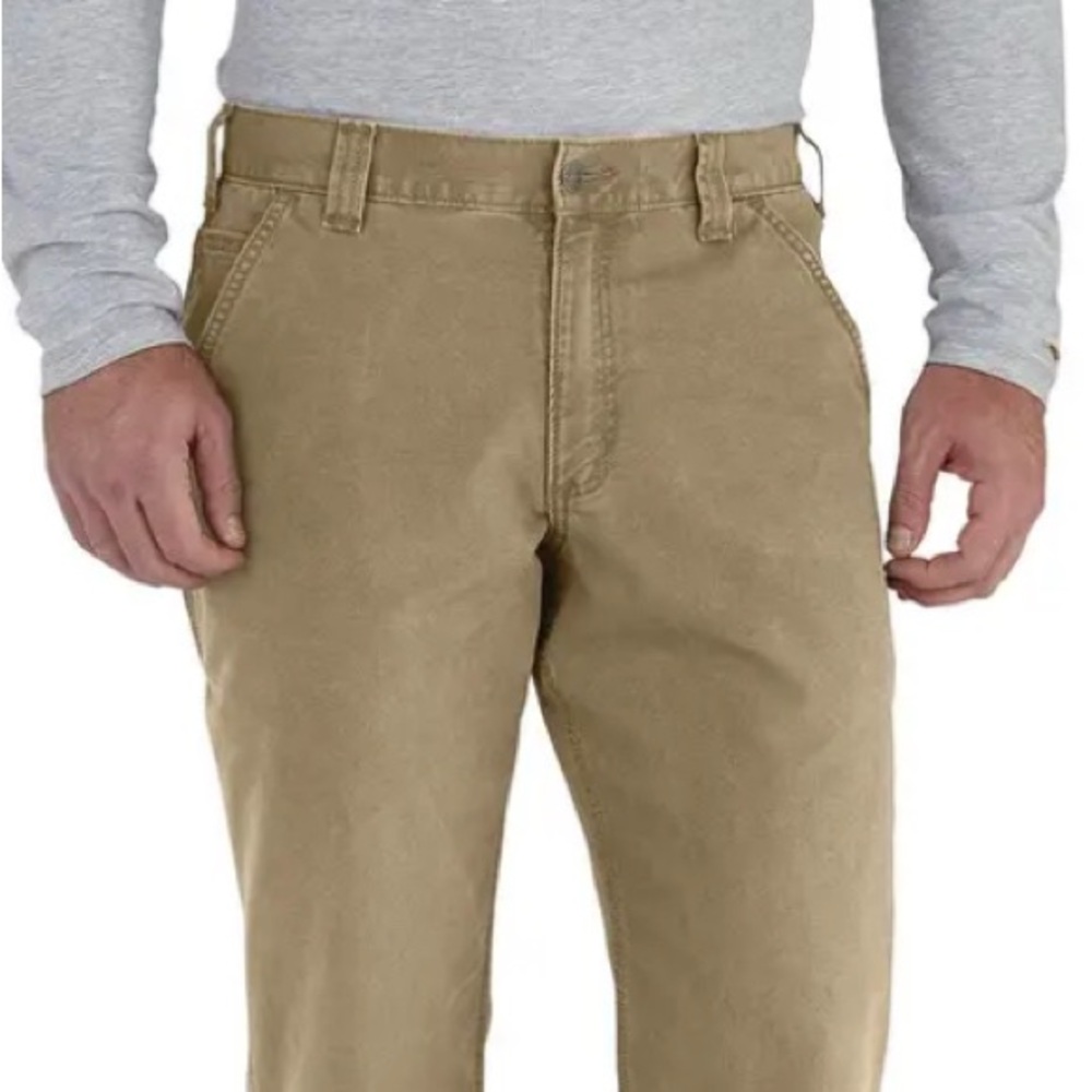 Carhartt Tan Relaxed Fit Pants